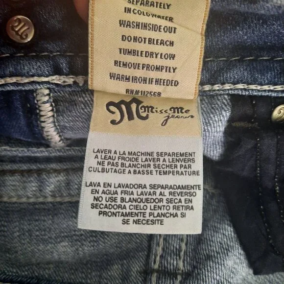 Miss Me Embellished Low Rise Jean Short - Picture 10 of 10